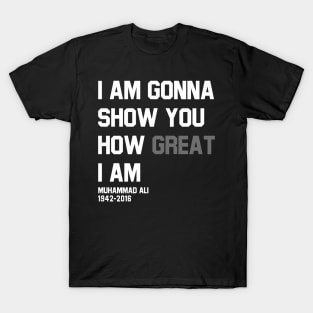 muhammad ali quotes T-Shirt